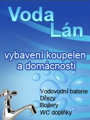 Voda-lan - vybavení koupelen